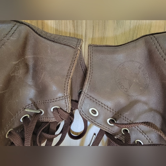 Converse brown leather, size US 10 - Picture 8 of 14